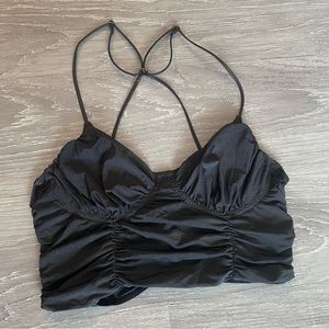 Urban outfitters cropped halter top